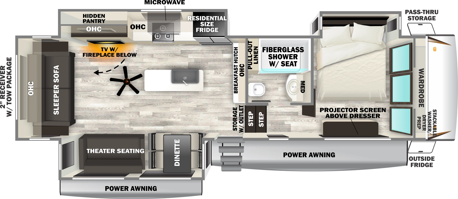 Sabre 32GKS Floorplan